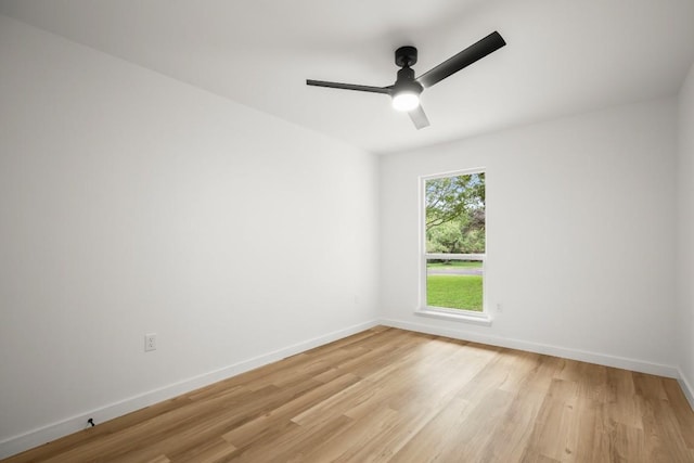 11615 February Dr, Austin, TX 78753 - spare room with light wood-type flooring and ceiling fan