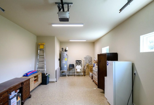 302 Castlehigh Dr, Granite Shoals, TX 78654 - misc room featuring water heater and baseboards