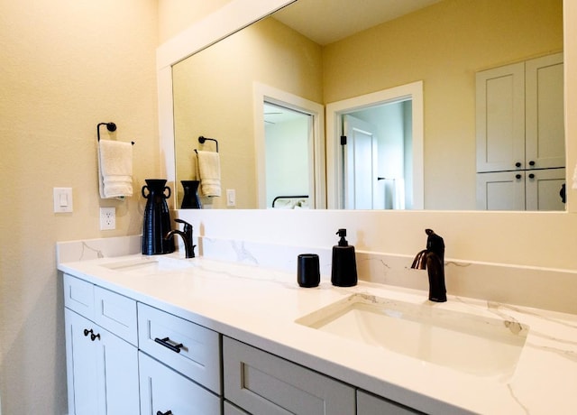302 Castlehigh Dr, Granite Shoals, TX 78654 - bathroom featuring double vanity