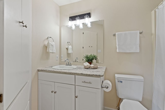 609 Aspen Ln, Cottonwood Shores, TX 78657 - full bathroom featuring vanity and toilet