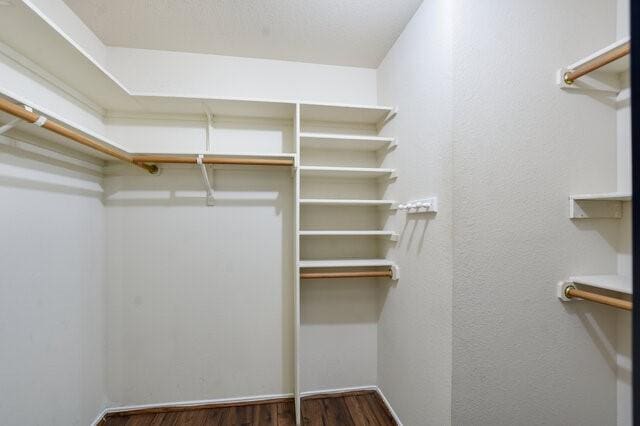 1119 Brinkley Dr, Cedar Park, TX 78613 - spacious closet with wood finished floors