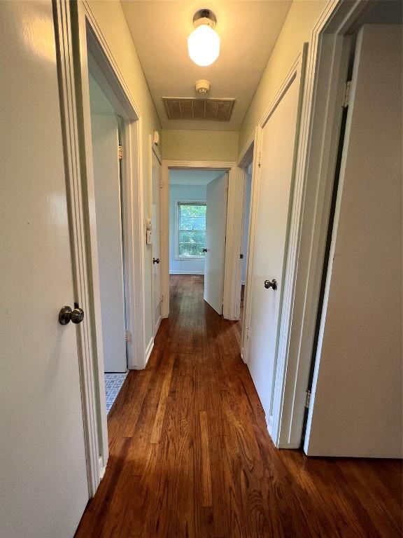 1511 Romeria Dr, Austin, TX 78757 - corridor with wood finished floors