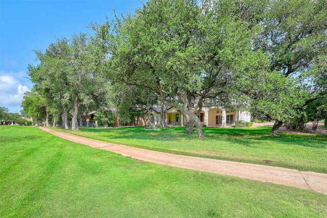 25 Meadows End Dr, Georgetown, TX 78628 - surrounding community featuring a yard