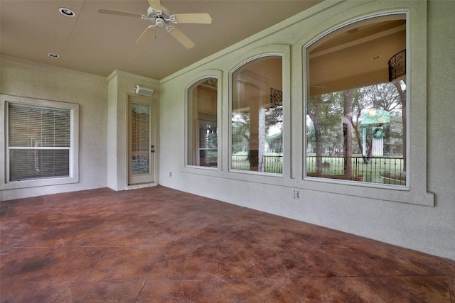 25 Meadows End Dr, Georgetown, TX 78628 - view of unfurnished sunroom