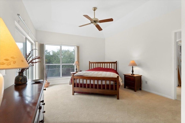 124 Hurst Creek Rd, Austin, TX 78734 - bedroom featuring carpet flooring and a ceiling fan