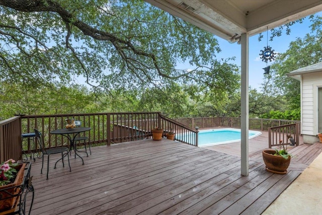 124 Hurst Creek Rd, Austin, TX 78734 - view of wooden deck