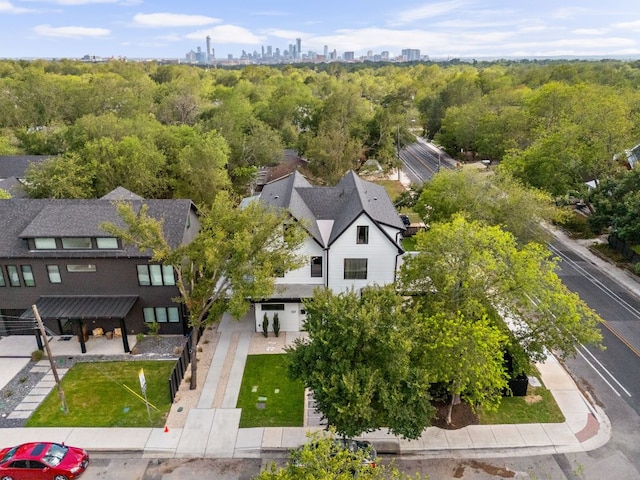 501 E 50th St, Austin, TX 78751 - bird's eye view of city skyline