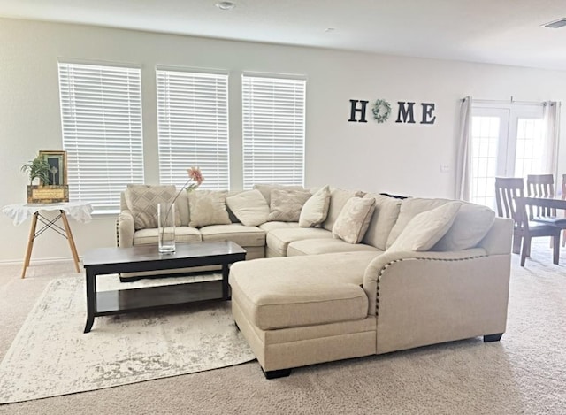 12637 Orchard Grove Ln, Manor, TX 78653 - living area featuring carpet floors