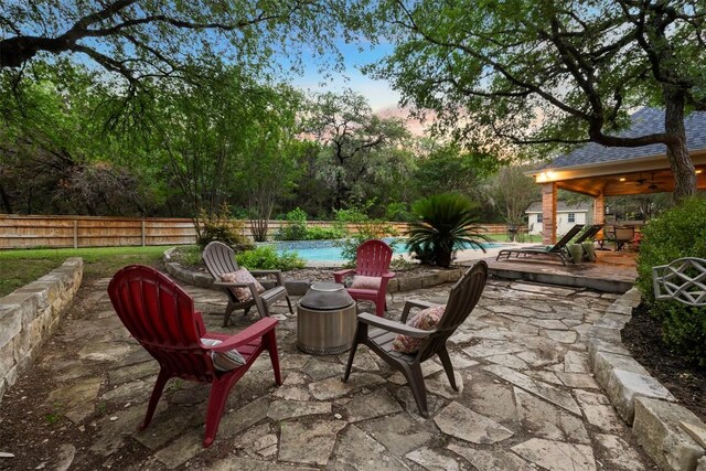 9920 Michelle Hl, Garden Ridge, TX 78266 - view of patio / terrace