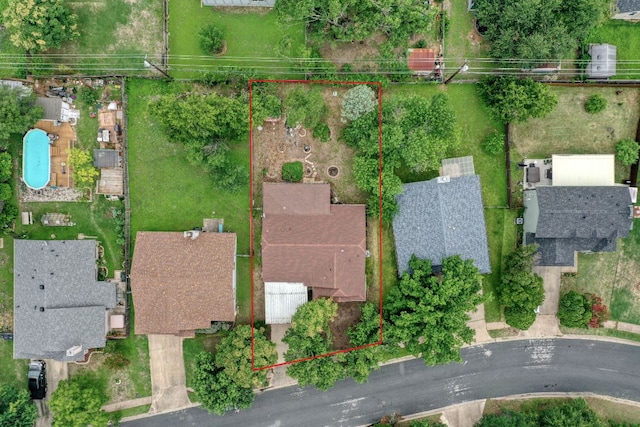 13116 Billiem Dr, Austin, TX 78727 - aerial overview of property's location with property boundaries highlighted