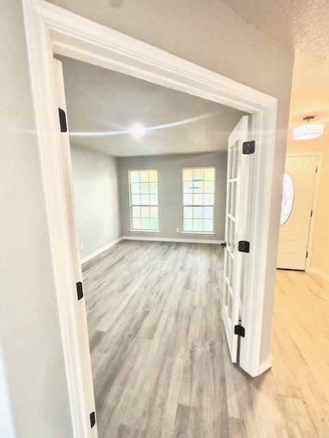 1237 Pelican Pl, New Braunfels, TX 78130 - spare room with wood finished floors and baseboards