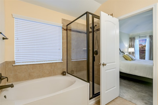 18708 Moreto Loop, Pflugerville, TX 78660 - full bath featuring connected bathroom, a garden tub, and a shower stall