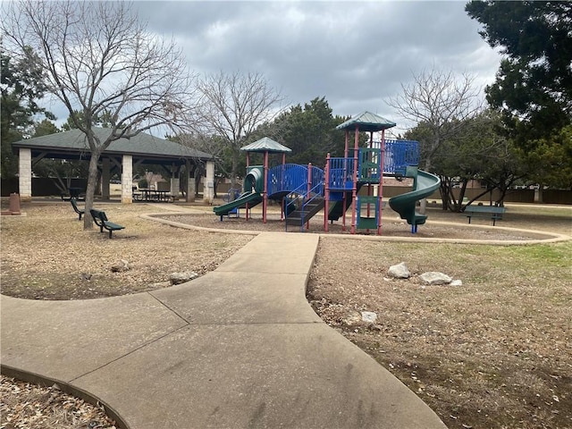 2700 Saddle Blanket Pl, Leander, TX 78641 - community jungle gym with a gazebo
