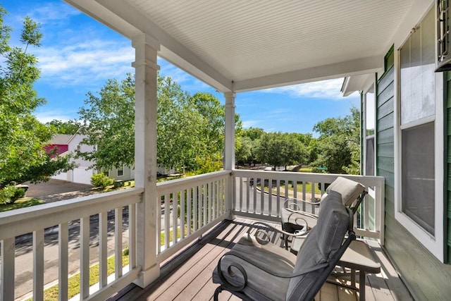 201 Trestle Tree, San Marcos, TX 78666 - view of wooden terrace