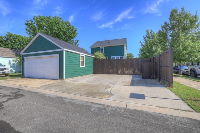 201 Trestle Tree, San Marcos, TX 78666 - view of detached garage