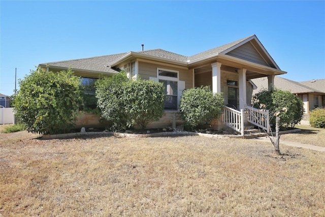 1511 Main St, Cedar Park, TX 78613 - view of front of property featuring covered porch