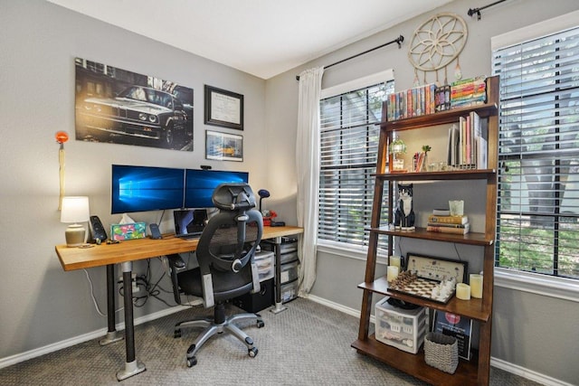 9100 Bill Hickcock Pass, Austin, TX 78748 - carpeted office space featuring baseboards
