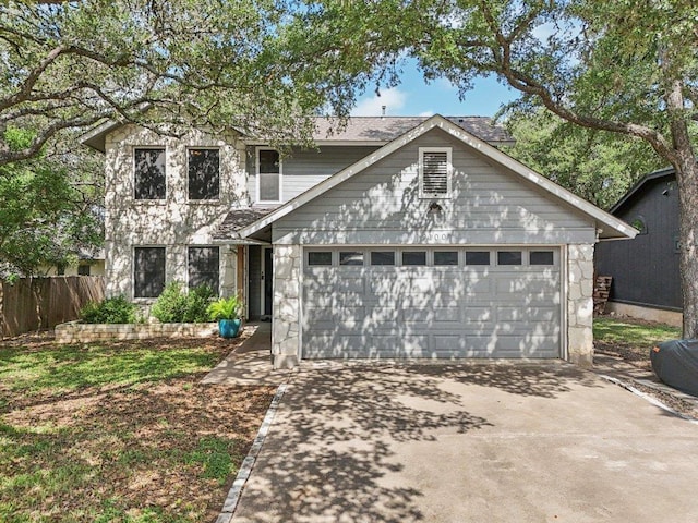 9100 Bill Hickcock Pass, Austin, TX 78748 - traditional-style house with driveway and an attached garage