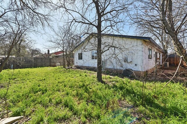 3810 Leafield Dr, Austin, TX 78749 - view of property exterior with a central air condition unit