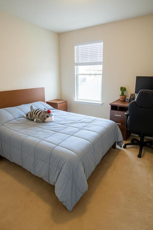 16021 Remington Reserve Way, Austin, TX 78728 - bedroom with light carpet