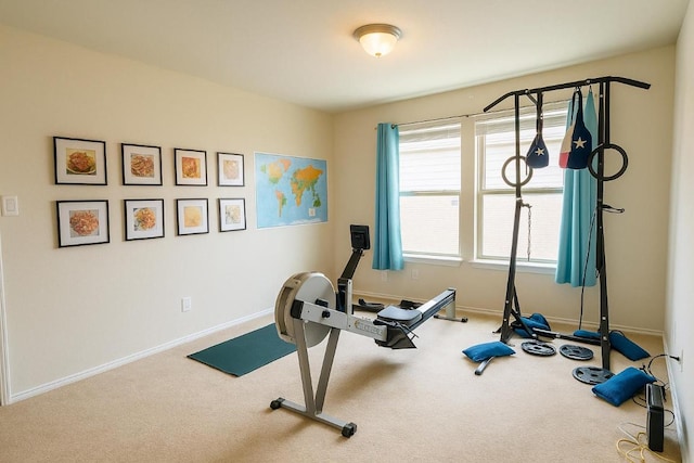16021 Remington Reserve Way, Austin, TX 78728 - exercise room featuring carpet flooring and baseboards