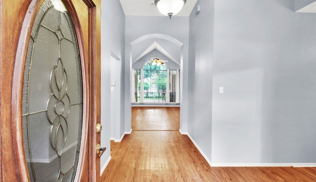 606 Dundalk Bay Cv, Pflugerville, TX 78660 - entryway with wood finished floors and baseboards
