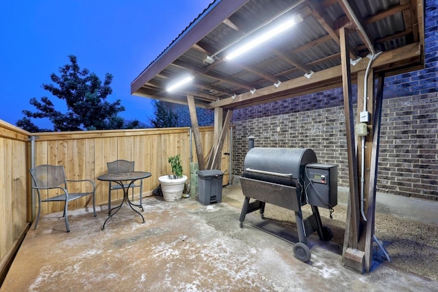 100 Crystal Cv, Round Rock, TX 78664 - view of patio with grilling area