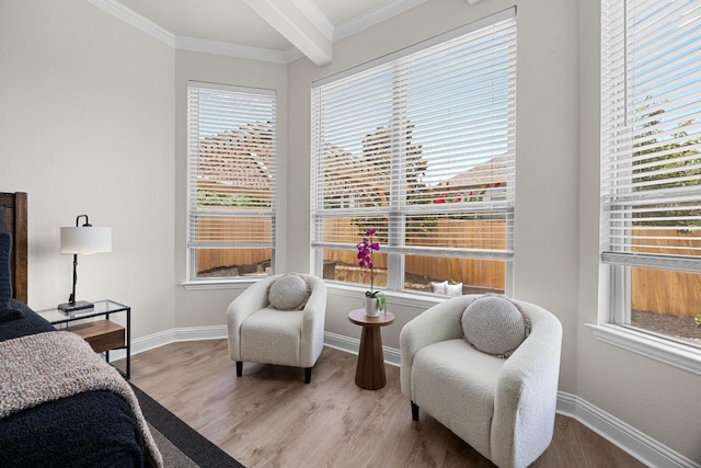 100 Crystal Cv, Round Rock, TX 78664 - bedroom with ornamental molding and wood finished floors