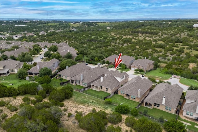 5612 Wild Foxglove Rd, Spicewood, TX 78669 - aerial overview of property's location featuring nearby suburban area