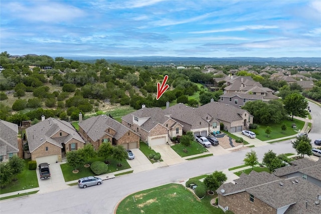 5612 Wild Foxglove Rd, Spicewood, TX 78669 - aerial perspective of suburban area