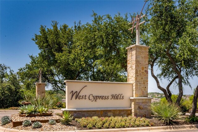 5612 Wild Foxglove Rd, Spicewood, TX 78669 - view of community / neighborhood sign