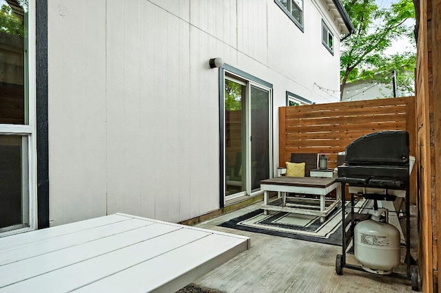 1206 Hollow Creek Dr Unit 3, Austin, TX 78704 - view of patio featuring a grill