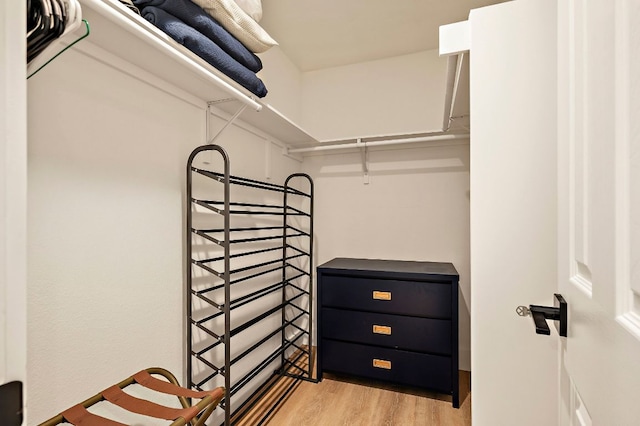 1206 Hollow Creek Dr Unit 3, Austin, TX 78704 - spacious closet with light wood-type flooring