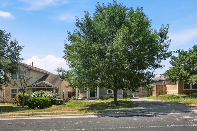 17737 Golden Valley Dr, Manor, TX 78653 - view of property hidden behind natural elements with driveway