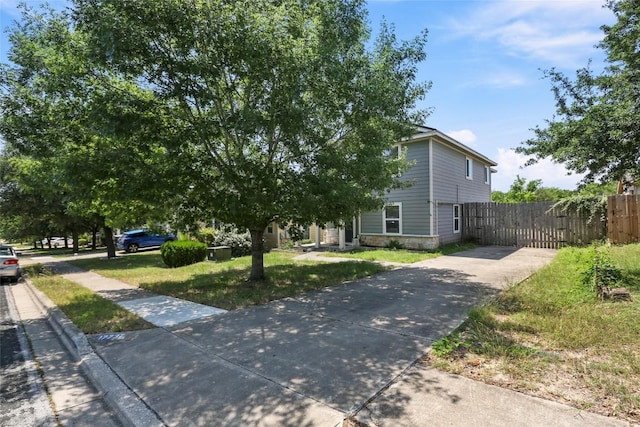 17737 Golden Valley Dr, Manor, TX 78653 - obstructed view of property with driveway