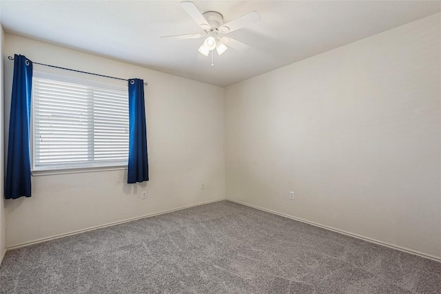 17737 Golden Valley Dr, Manor, TX 78653 - empty room with carpet and ceiling fan