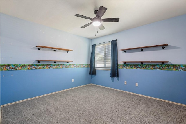 17737 Golden Valley Dr, Manor, TX 78653 - spare room with carpet floors and a ceiling fan
