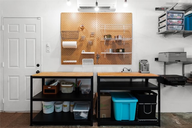 1703 Duke Ave, Austin, TX 78757 - detailed view of a wall unit AC