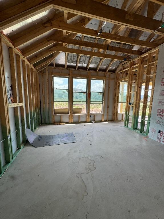 566 Sage Thrasher Cir, Dripping Springs, TX 78620 - misc room featuring vaulted ceiling