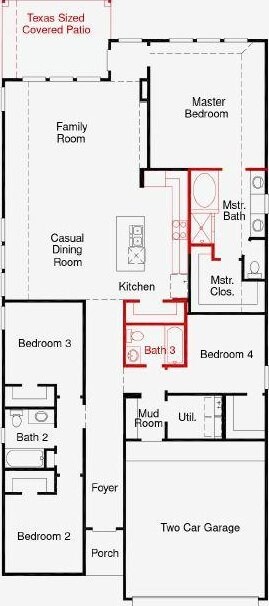 566 Sage Thrasher Cir, Dripping Springs, TX 78620 - view of room layout