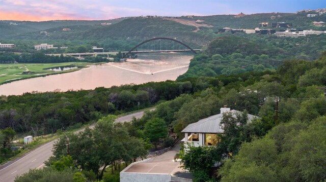 4808 Ranch Rd Unit 2222, Austin, TX 78731 - bird's eye view of a large body of water and a notable bridge