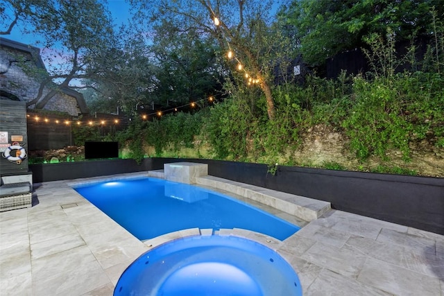 4808 Ranch Rd Unit 2222, Austin, TX 78731 - view of pool featuring a patio and a pool with connected hot tub