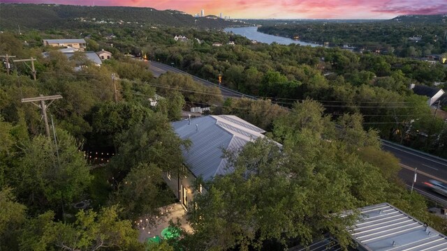 4808 Ranch Rd Unit 2222, Austin, TX 78731 - aerial view at dusk of a forest view
