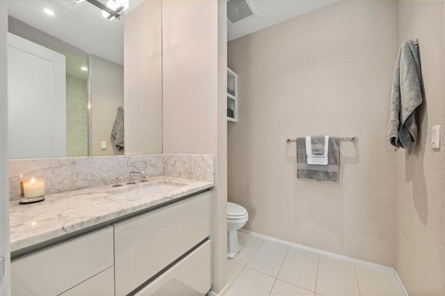 200 Congress Ave Unit 33Bb, Austin, TX 78701 - bathroom with vanity and tile patterned floors