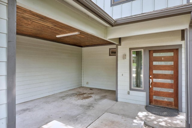 312 Delmar Ave Unit B, Austin, TX 78752 - entrance to property featuring board and batten siding