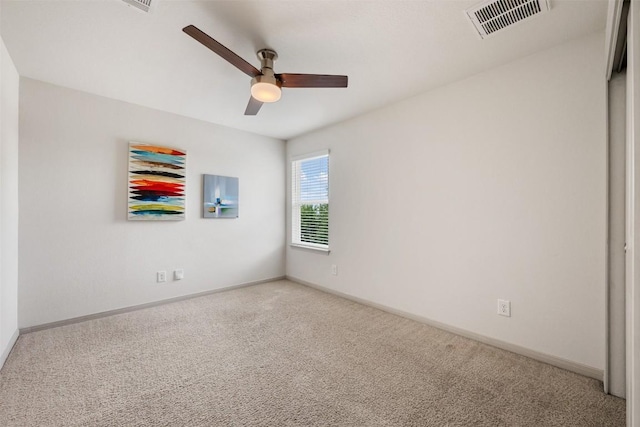 1116 La Conterra Blvd, Georgetown, TX 78626 - carpeted spare room featuring a ceiling fan and baseboards
