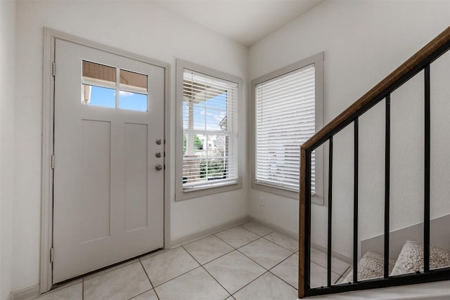 1116 La Conterra Blvd, Georgetown, TX 78626 - entryway featuring plenty of natural light and light tile patterned floors