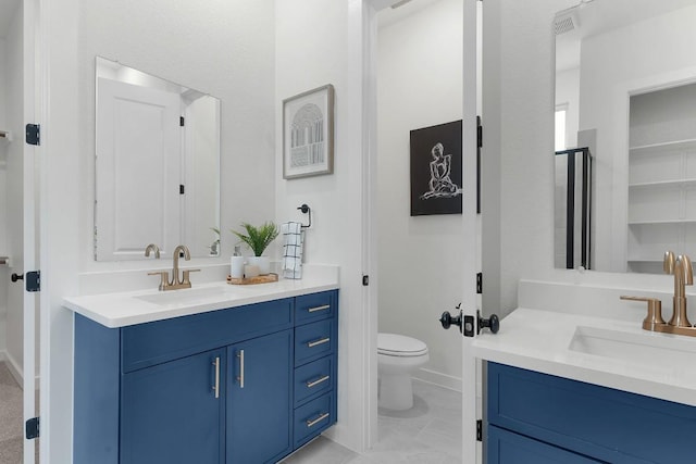 2705 Sage Ranch Dr Unit 19, Leander, TX 78641 - bathroom with two vanities