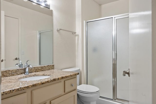 120 Plover Pass, Georgetown, TX 78633 - full bathroom featuring vanity and a shower stall