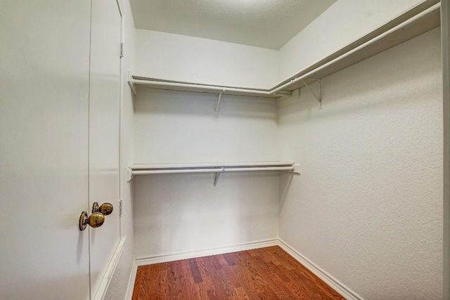 8200 Neely Dr Unit 116, Austin, TX 78759 - walk in closet with wood finished floors